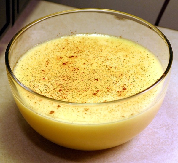 Baked custard