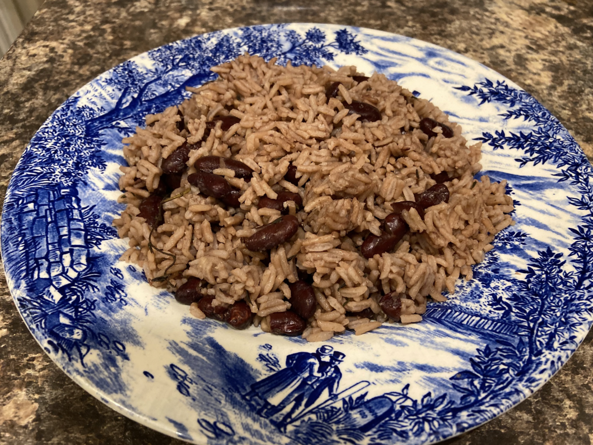 Rice and peas