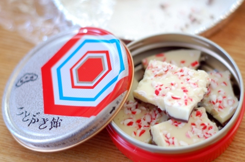 Peppermint bark