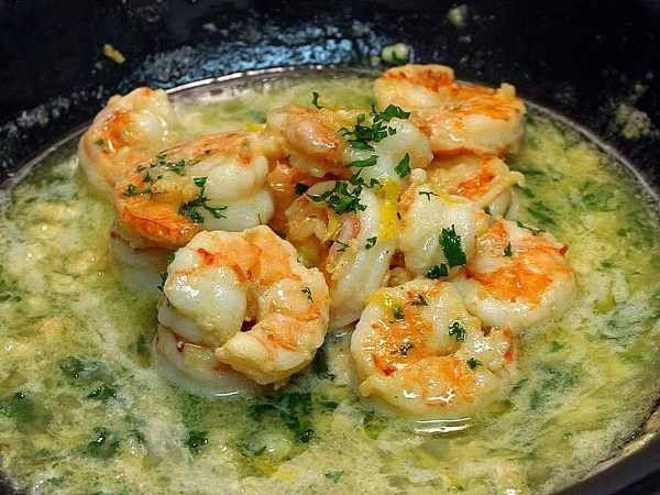 Shrimp scampi