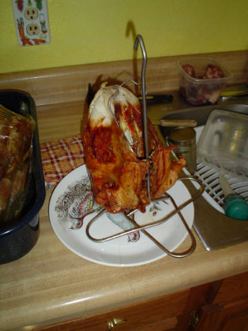 Deep fried turkey