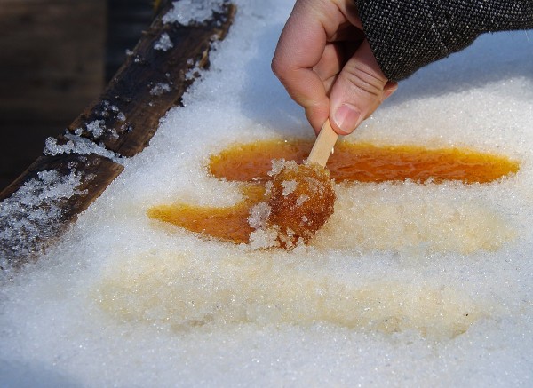 Tire sur la neige