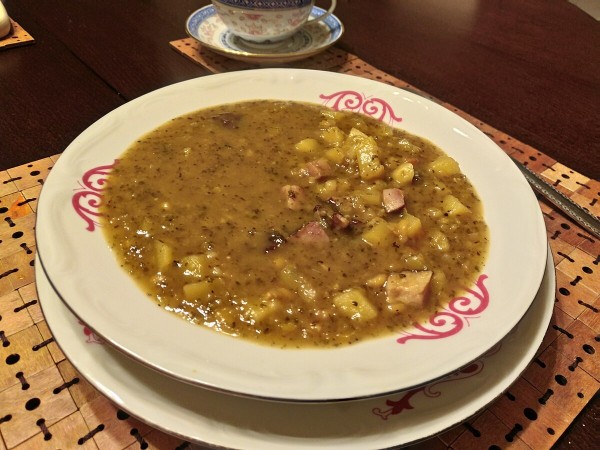 Soupe aux pois