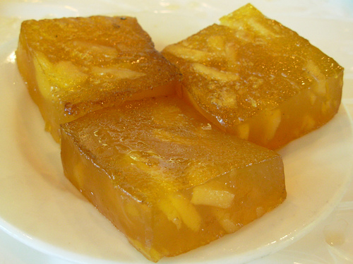 Water chestnut cake