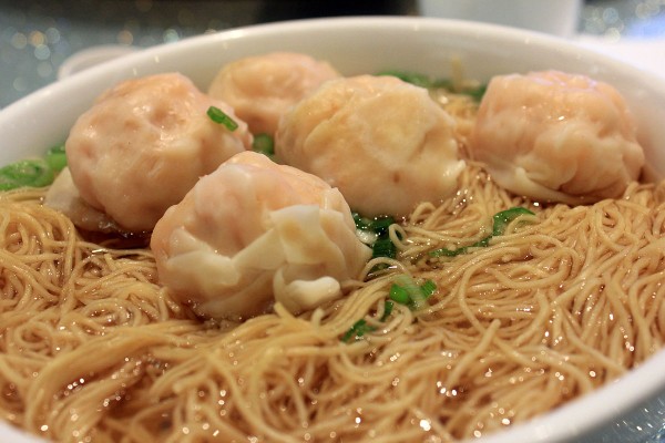 Shrimp wonton soup