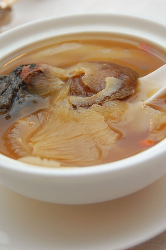 Shark fin soup