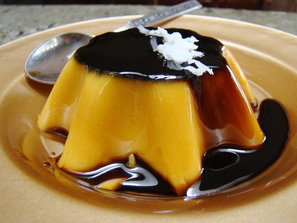 Flan de coco