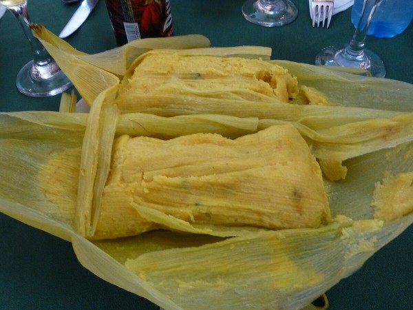 Tamal en cazuela