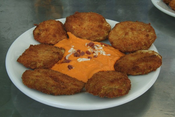 Torrejas de berenjenas