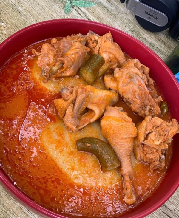 Stewed chicken