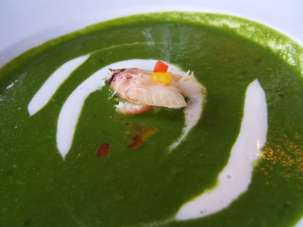 Soupe de roquette