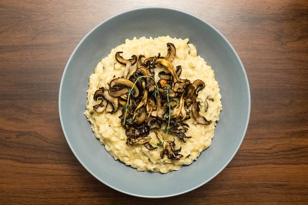 Risotto aux champignons