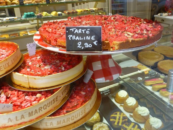 Tarte aux pralines