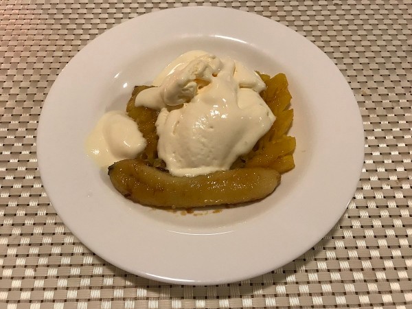 Banane flambée