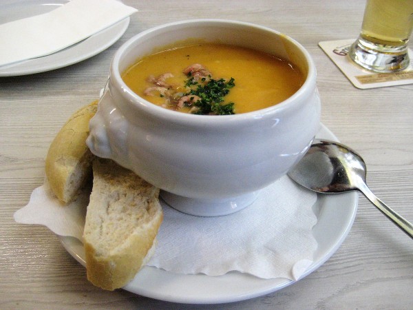 Krabbensuppe