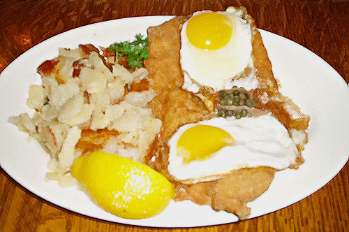 Schnitzel holstein