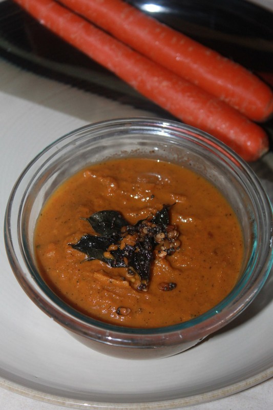 Carrot chutney