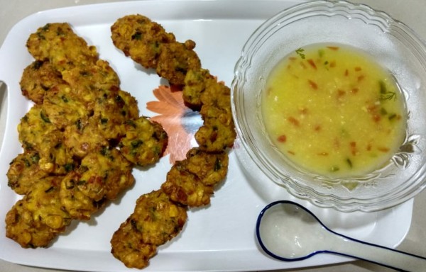 Corn vada