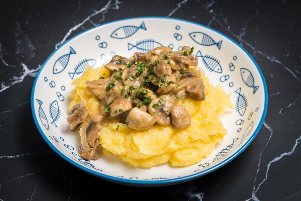 Polenta con funghi