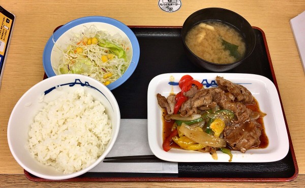 Pepper steak with coconut