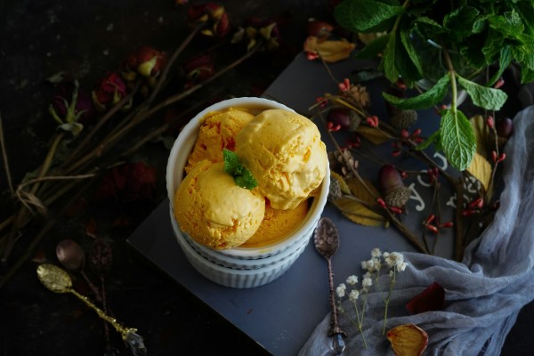 Helado de mango