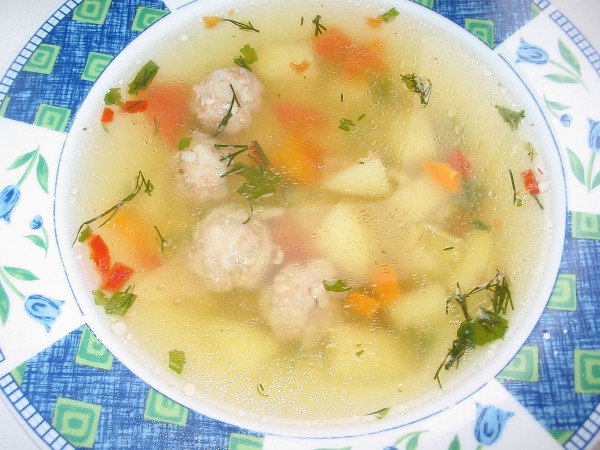 Meatball soup