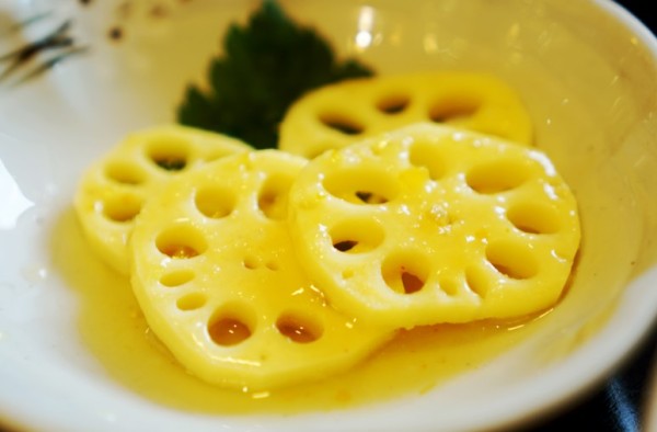 Pickled lotus root