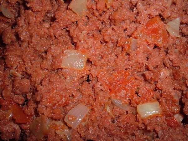 Canned corned beef