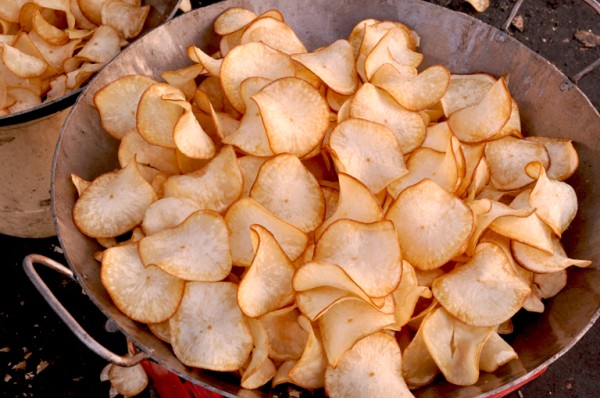 Cassava chips