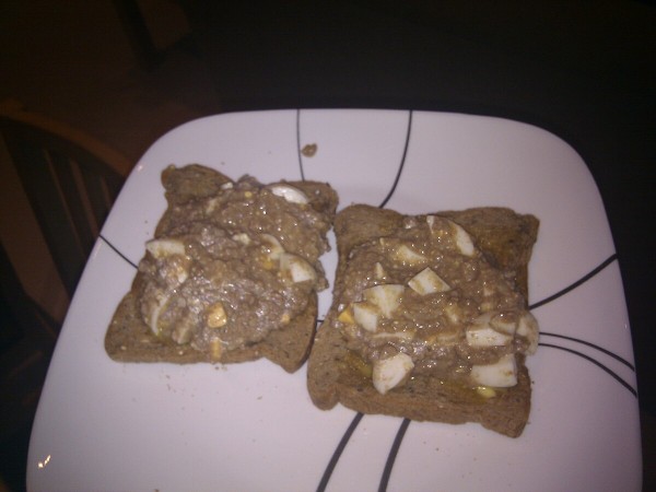 Mince on toast