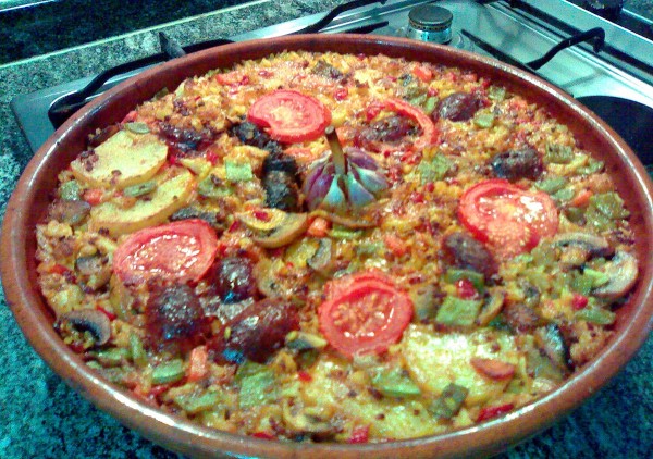 Arroz de verduras