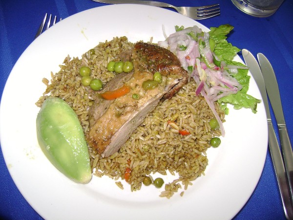 Arroz con pato