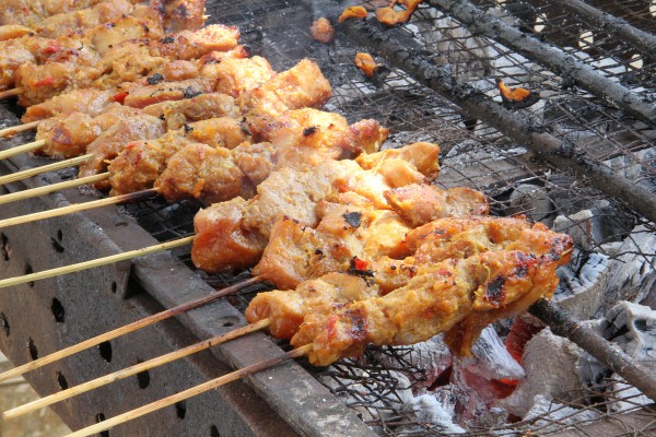 Grilled pork