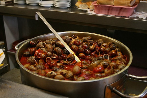 Caracoles a la madrileña