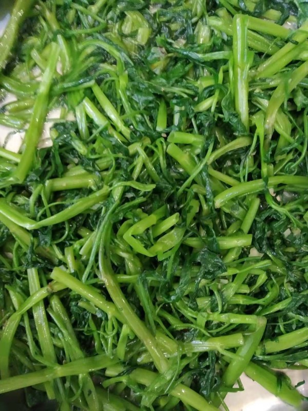 Kangkong stir fry