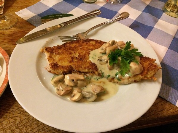 Jägerschnitzel