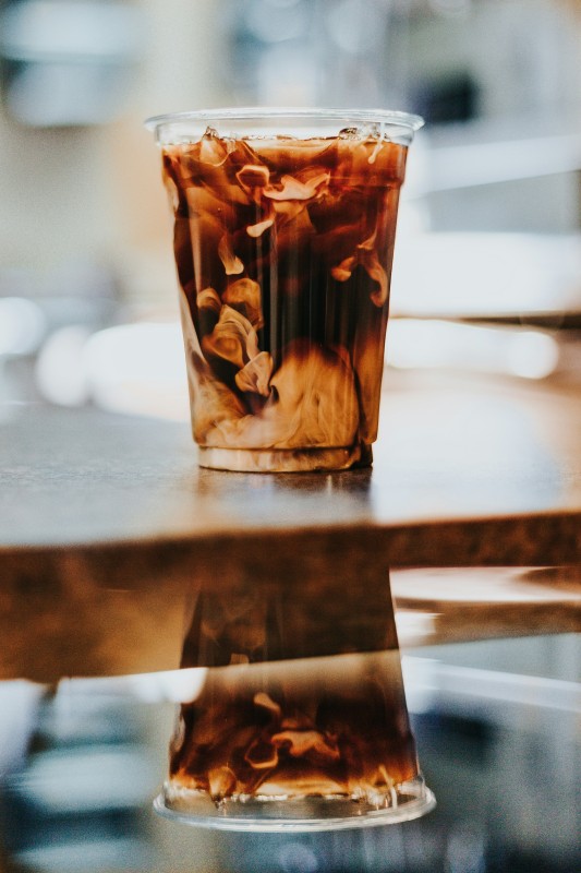 Iced coffee