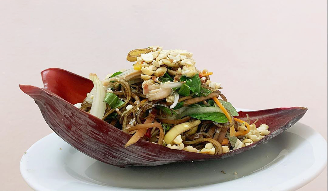 Banana blossom salad