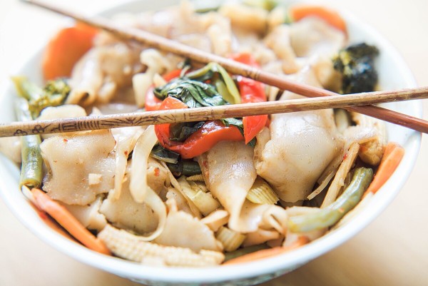 Drunken noodles