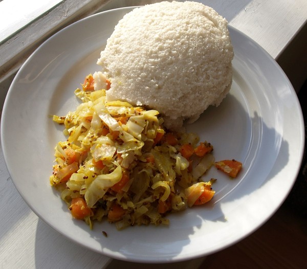 Stewed cabbage