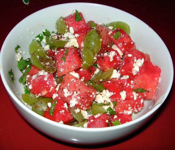 Watermelon salad