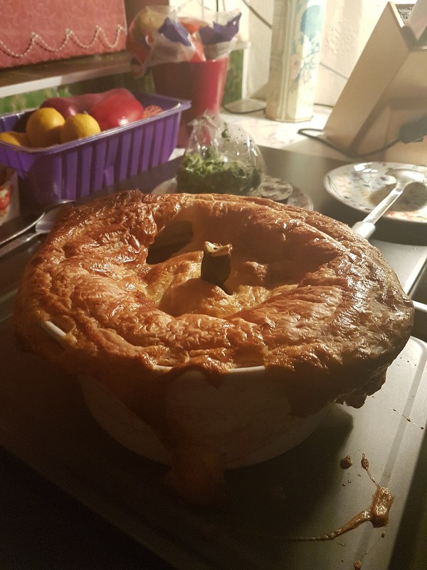 Steak and kidney pie