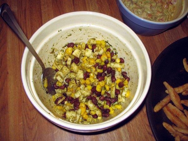 Corn salsa