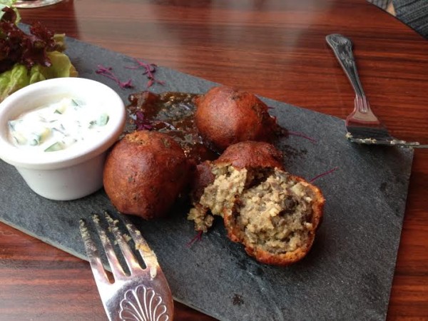 Haggis pakora