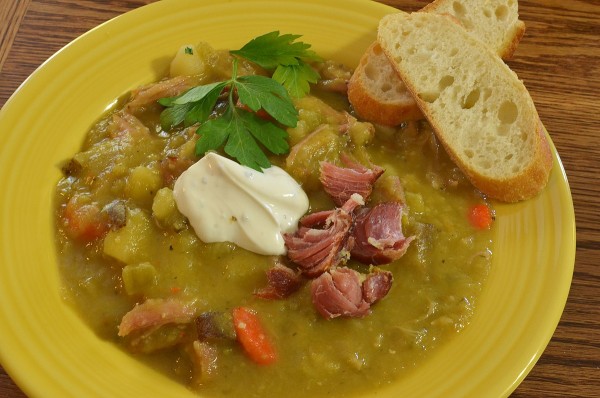 Peas soup