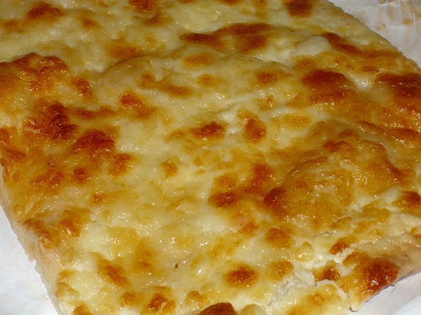 Focaccia con il formaggio