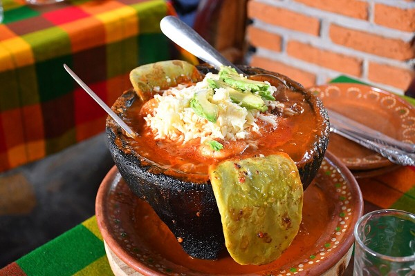 Sopa de nopales