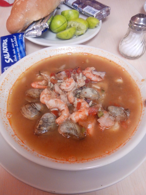 Sopa de marisco