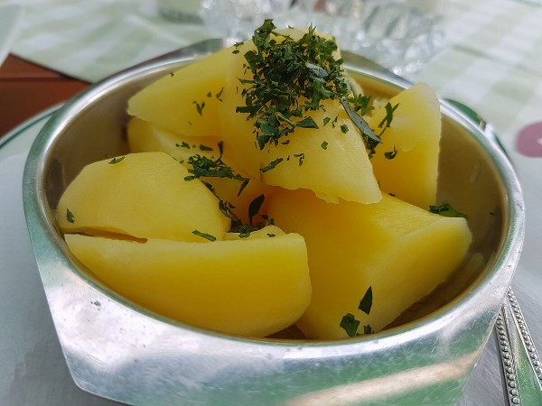 Boiled potatoes