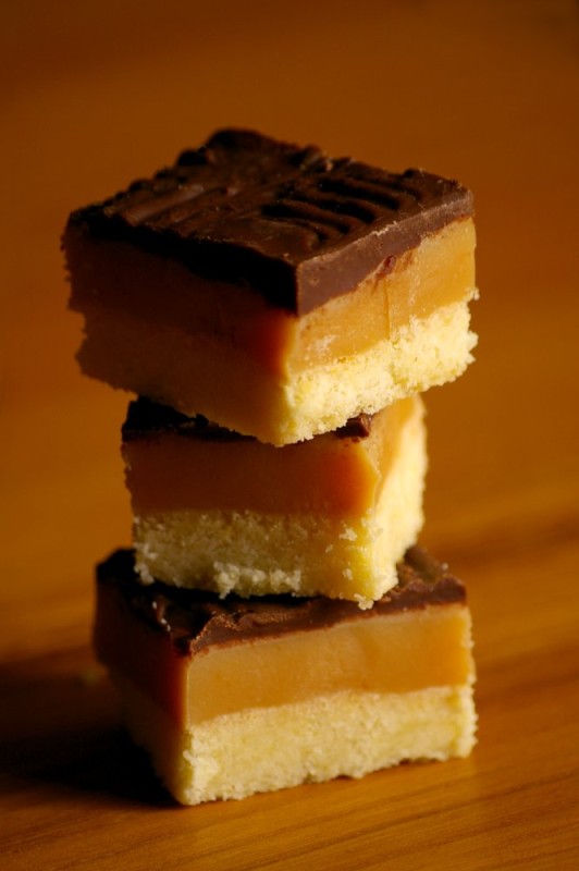 Caramel shortbread